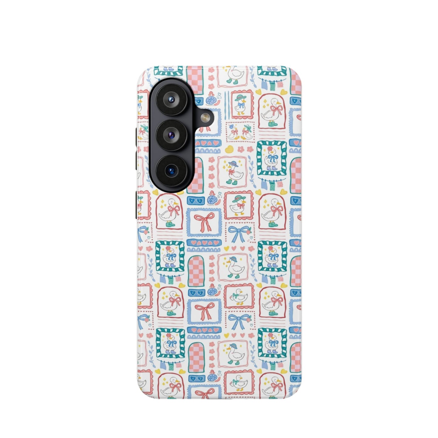 Floral Patchwork Magnetic Impact Phone Case