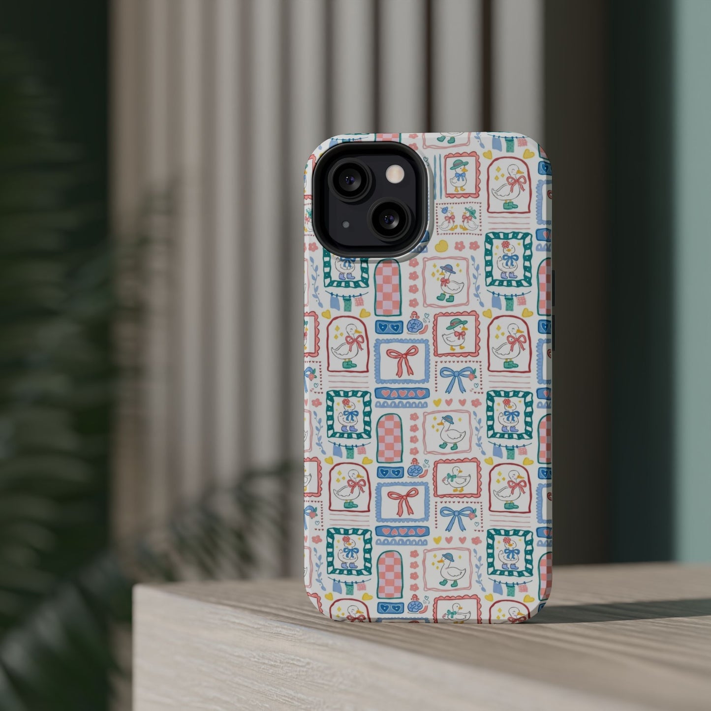 Floral Patchwork Magnetic Impact Phone Case