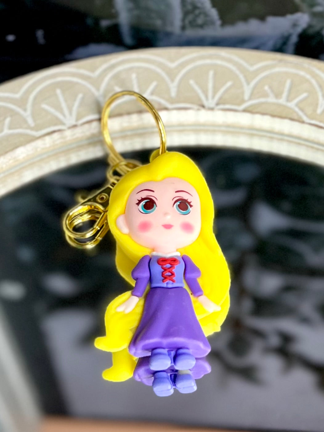 Rapunzel keychain