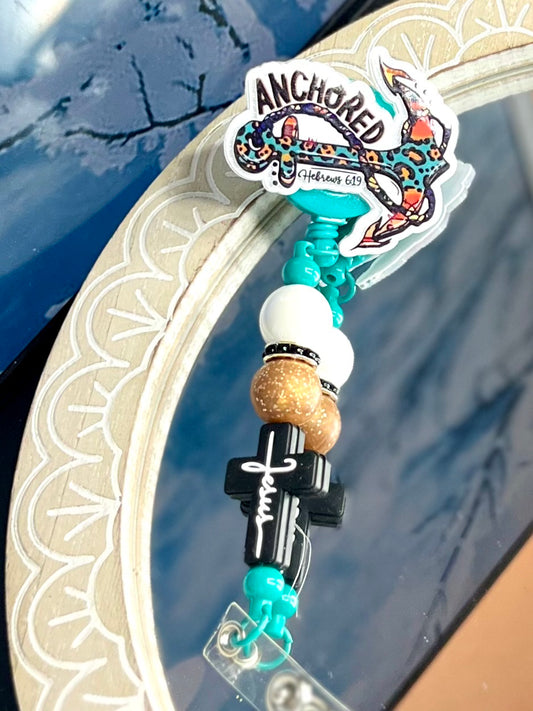 Anchored Hebrews 6:19 badge reel