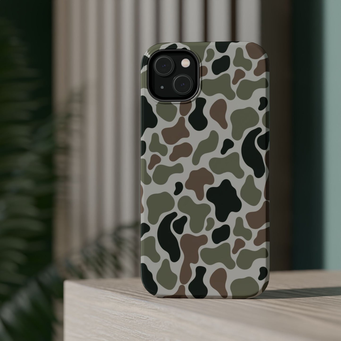 Camouflage Magnetic Impact-Resistant Phone Case