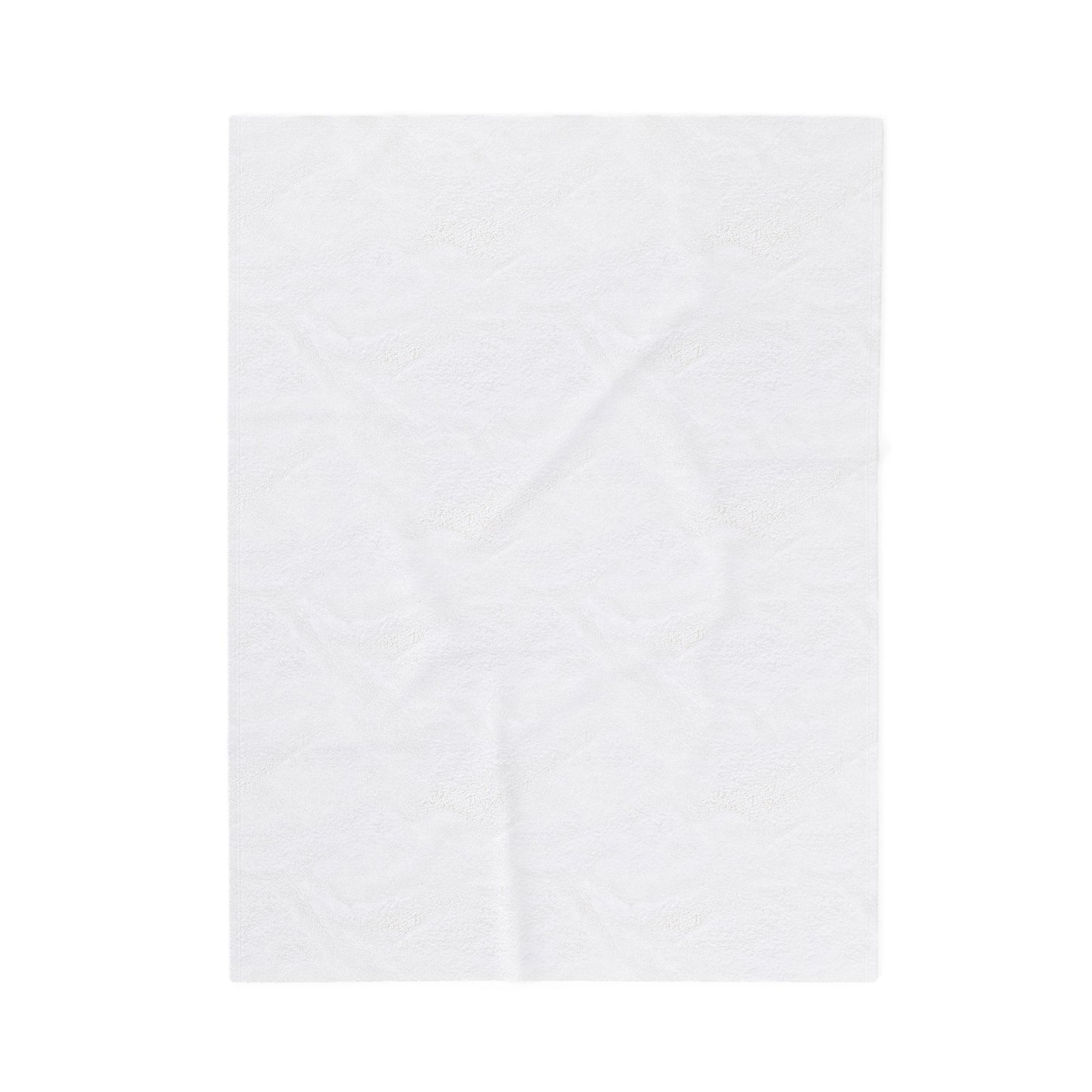 Velveteen Plush Blanket — Lavender Script 'Dahlia' Personalized Throw