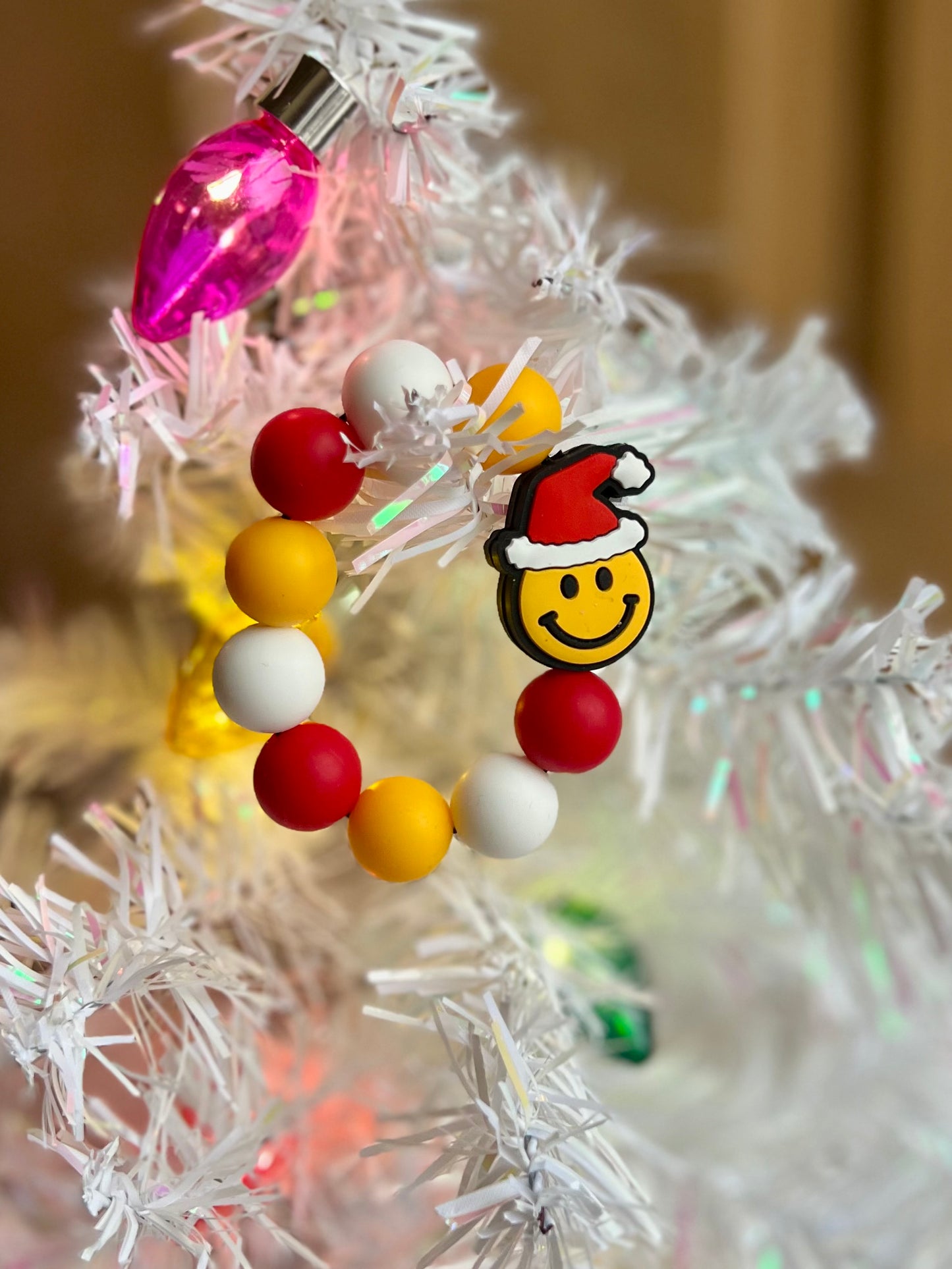 Holiday Smiley Kid Bracelet