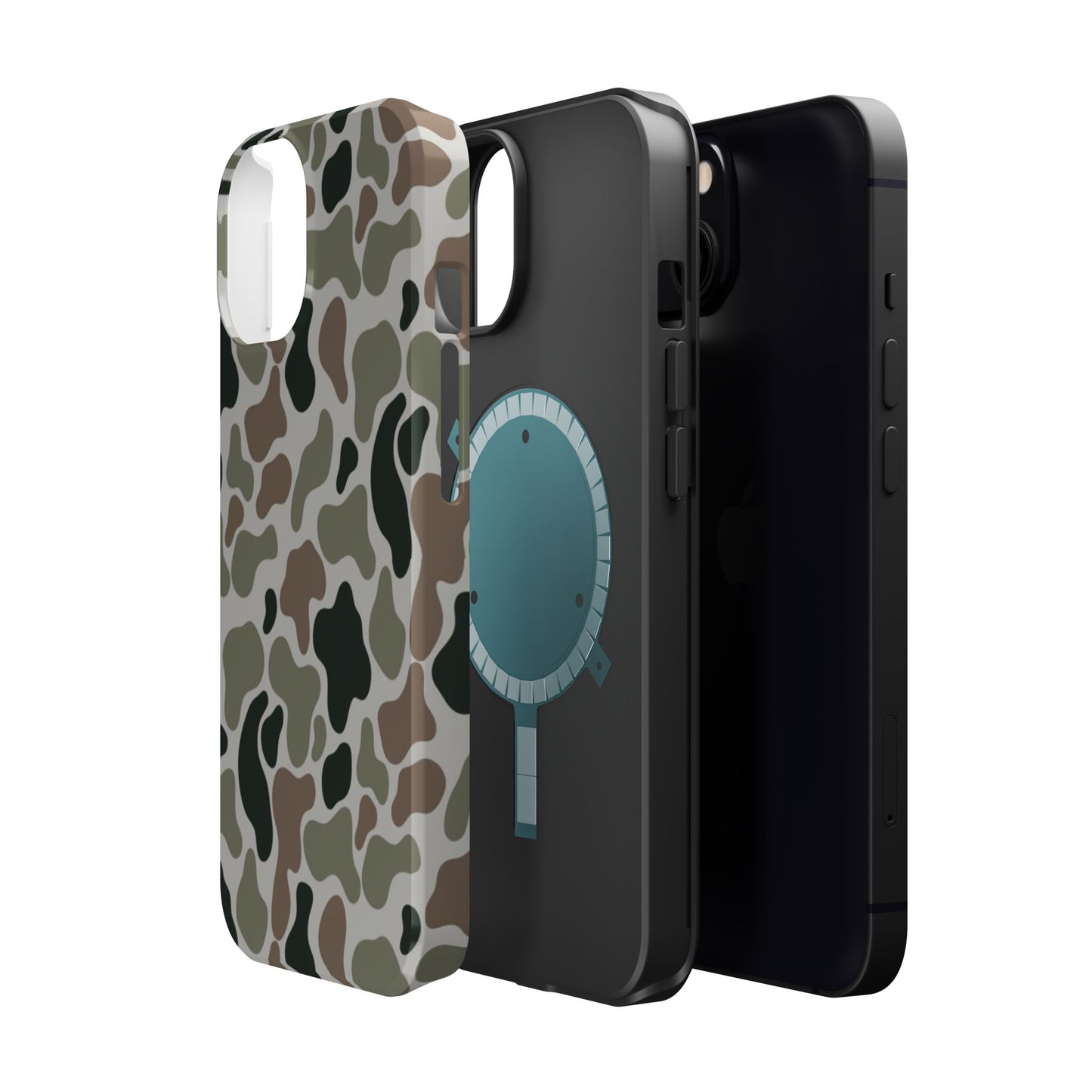 Camouflage Magnetic Impact-Resistant Phone Case