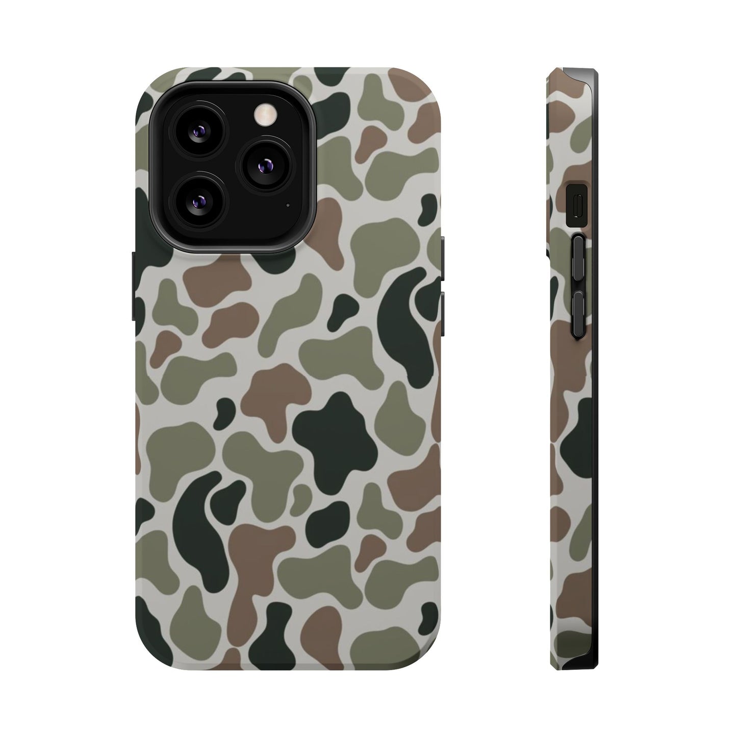 Camouflage Magnetic Impact-Resistant Phone Case