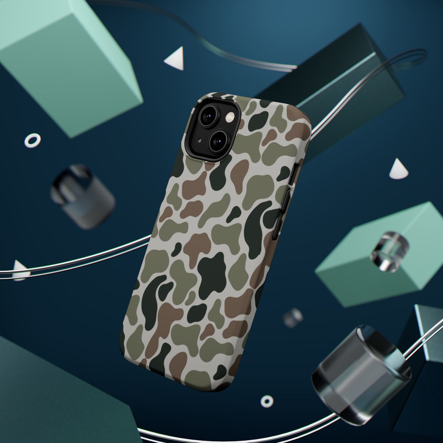 Camouflage Magnetic Impact-Resistant Phone Case