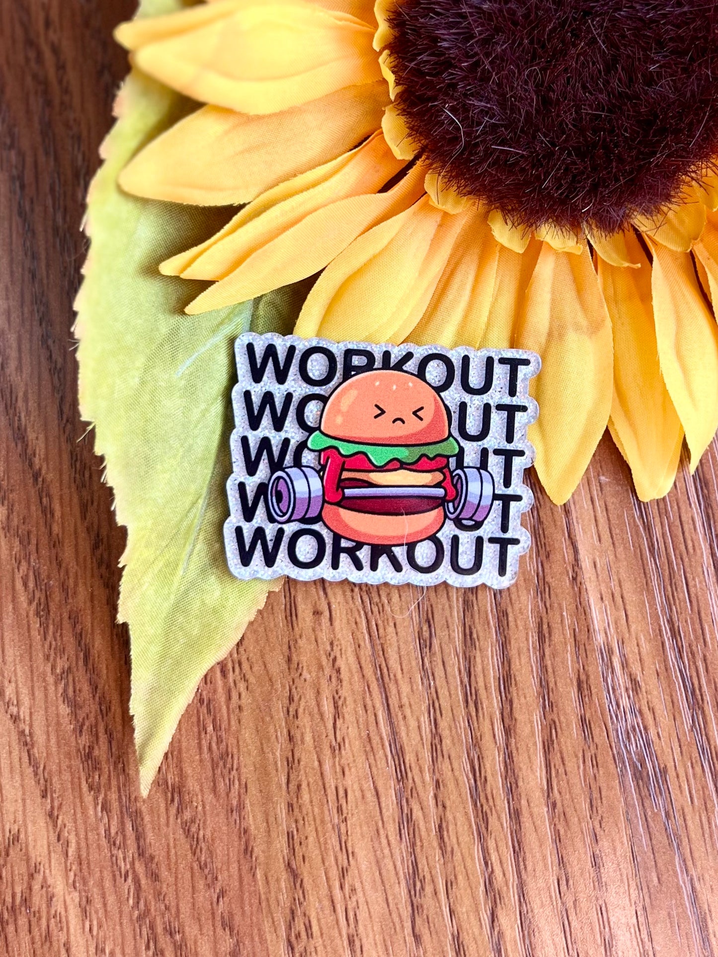 Workout Burger Magnet