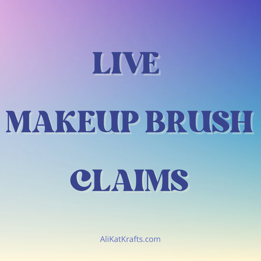 MAKEUP BRUSHES LIVE CLAIM
