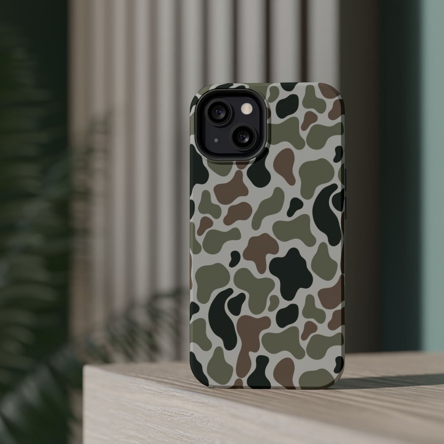 Camouflage Magnetic Impact-Resistant Phone Case