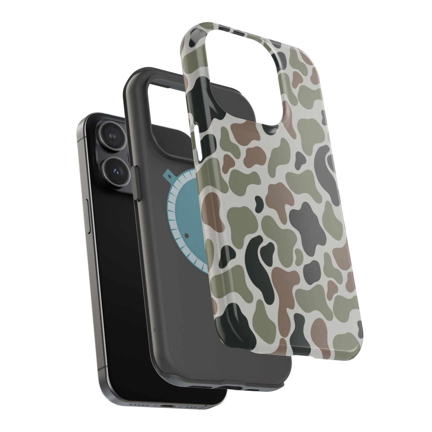 Camouflage Magnetic Impact-Resistant Phone Case