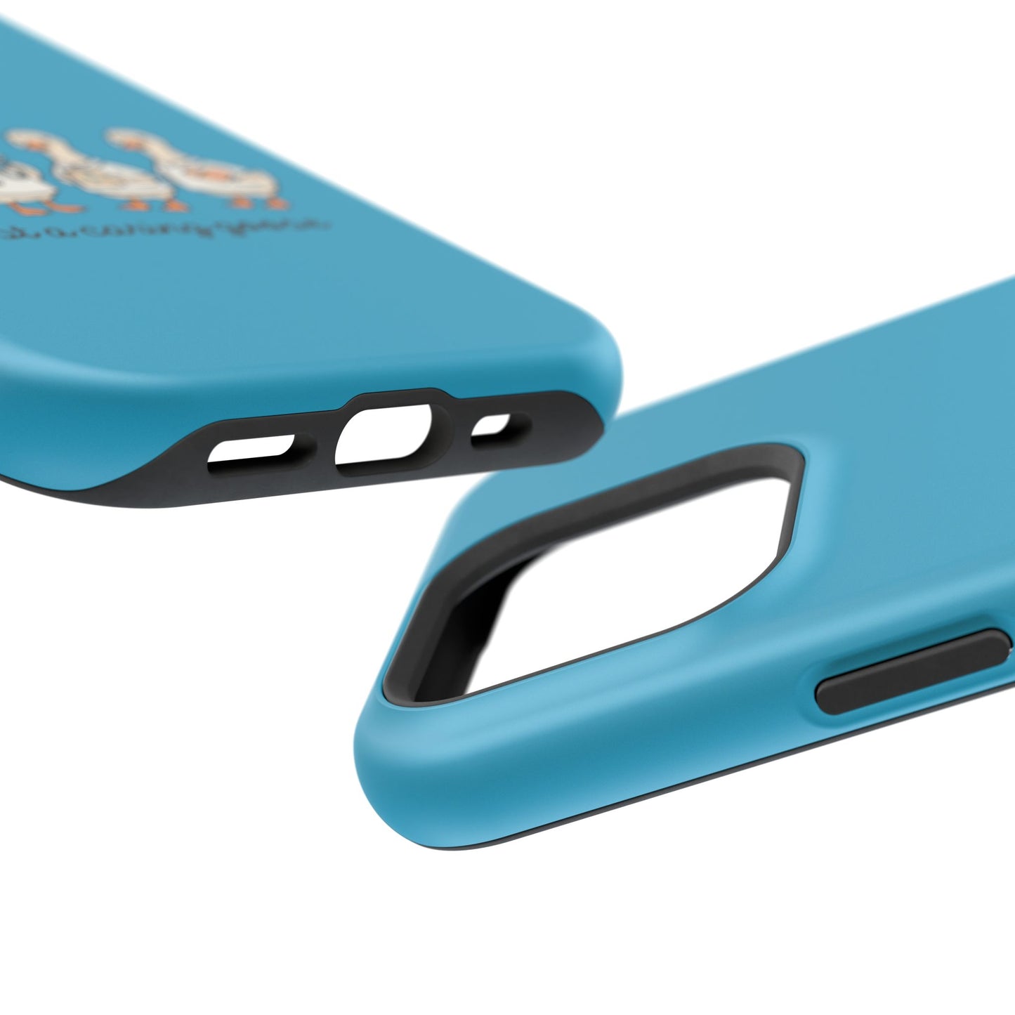 Cute Caring Geese Magnetic Impact Case — 'just a caring goose' Protective Phone Cover