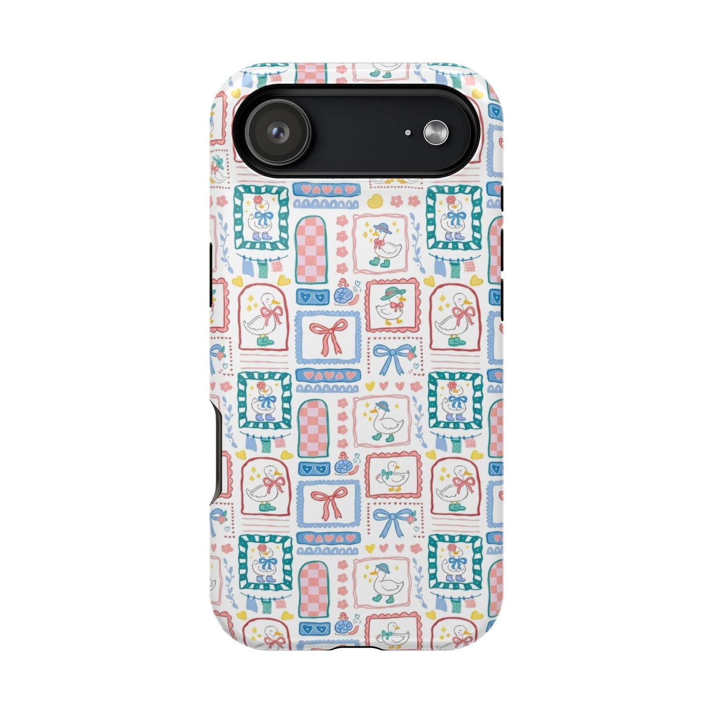 Floral Patchwork Magnetic Impact Phone Case