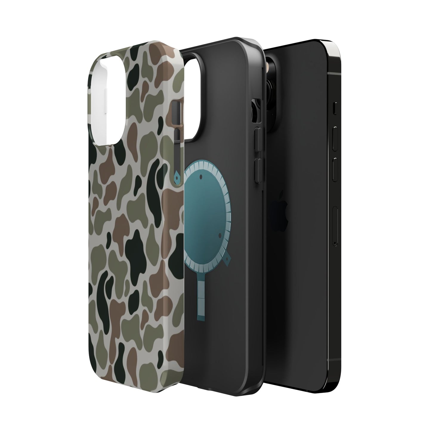 Camouflage Magnetic Impact-Resistant Phone Case