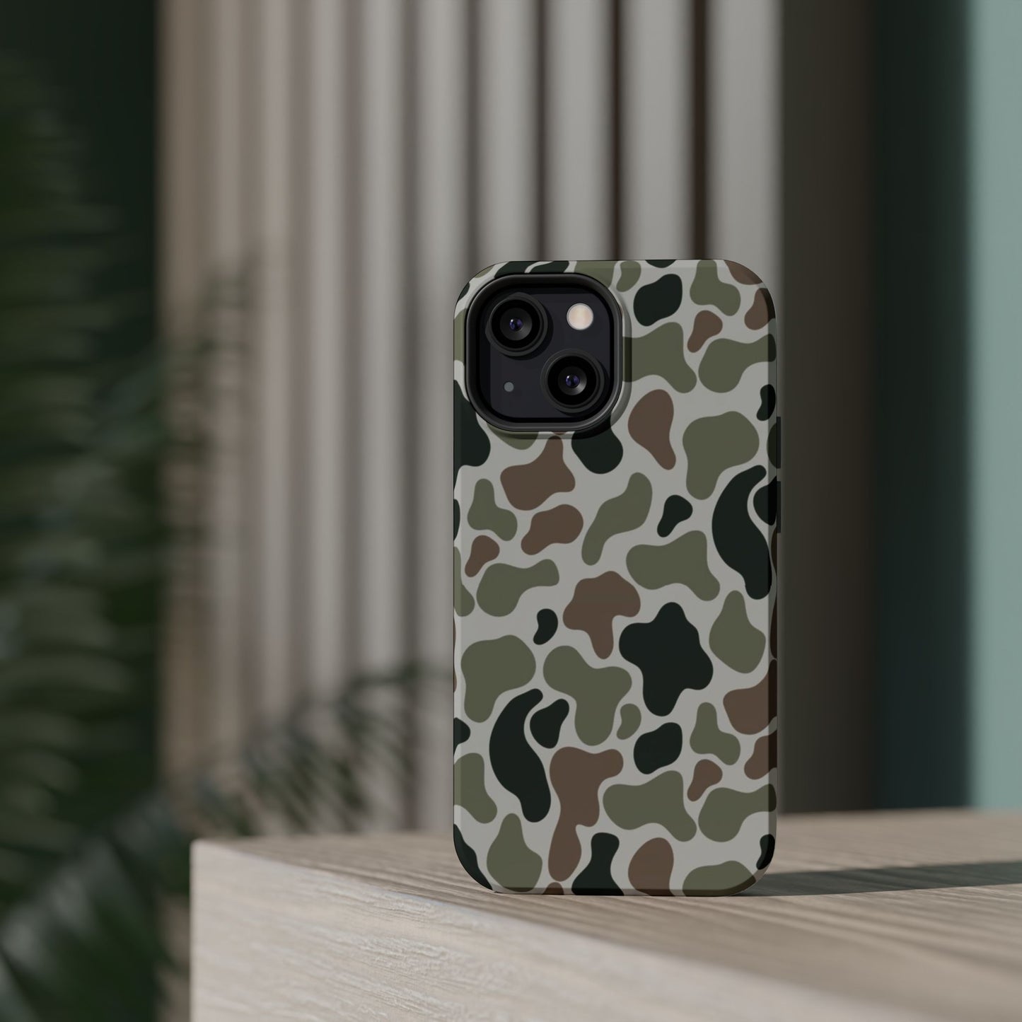 Camouflage Magnetic Impact-Resistant Phone Case