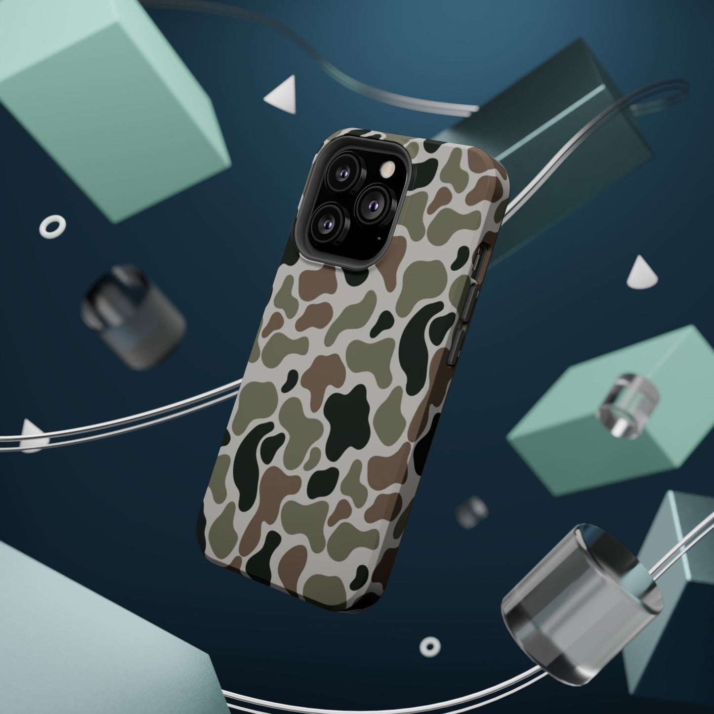 Camouflage Magnetic Impact-Resistant Phone Case
