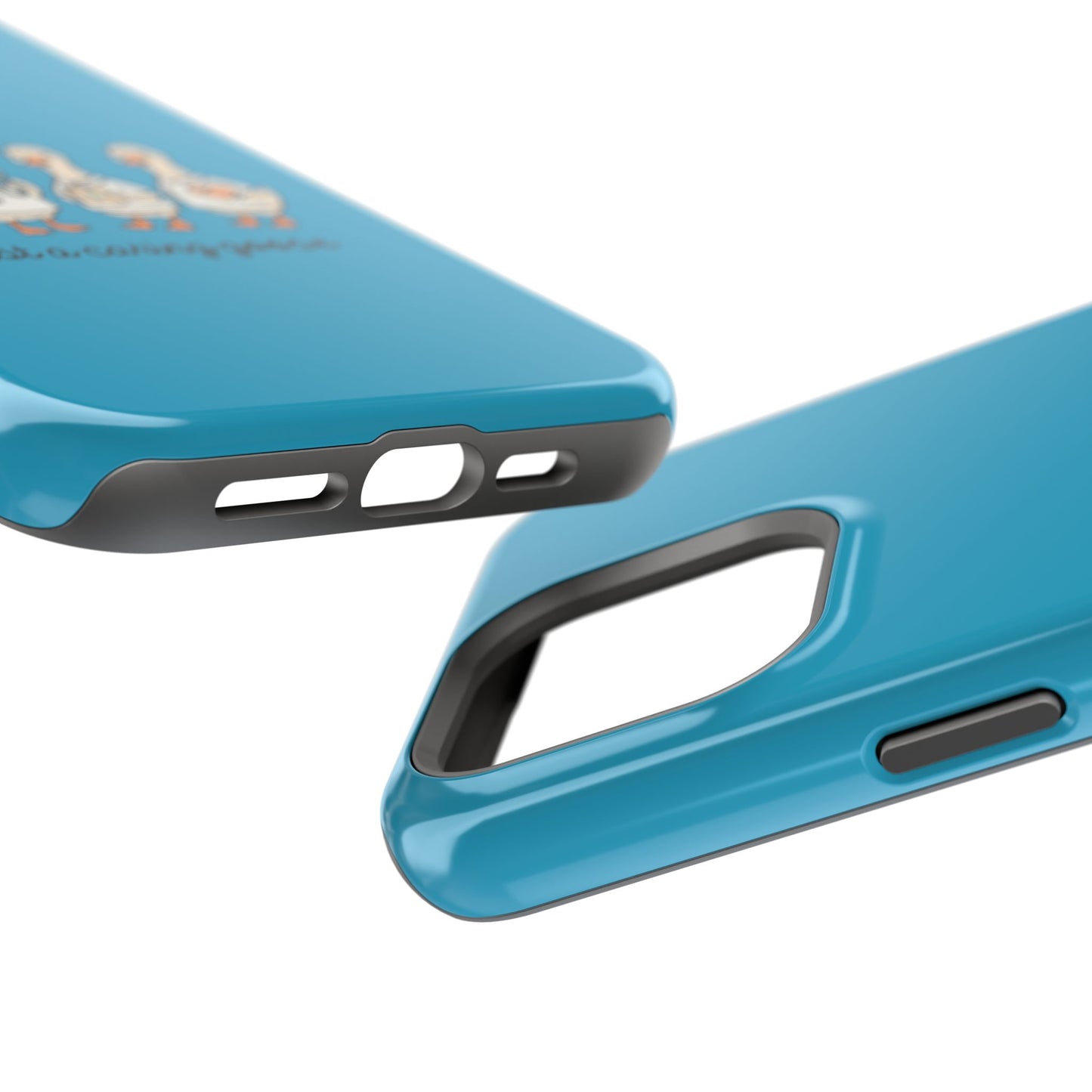 Cute Caring Geese Magnetic Impact Case — 'just a caring goose' Protective Phone Cover
