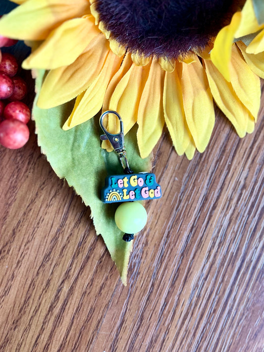 Let Go, Let God Zipper Pull