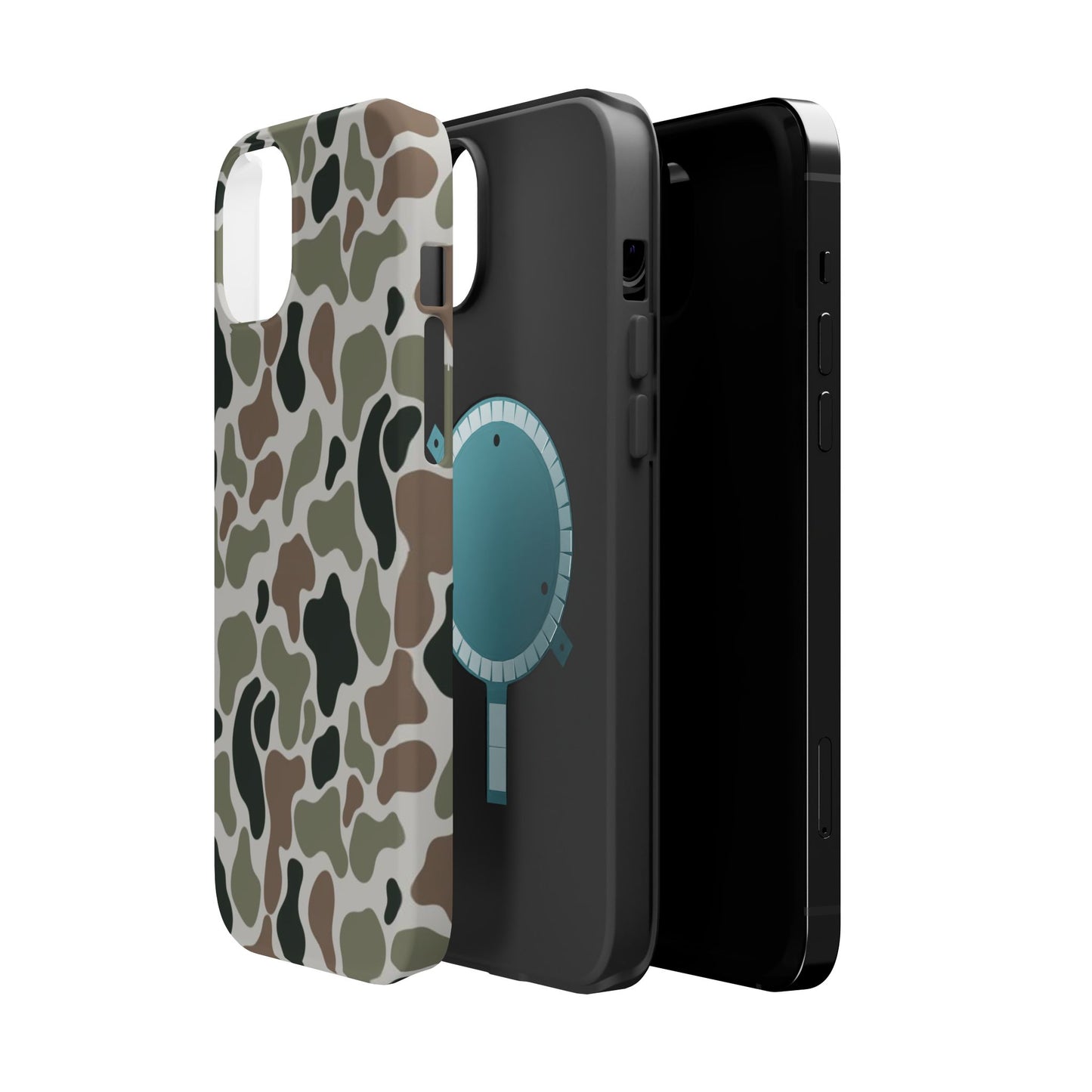 Camouflage Magnetic Impact-Resistant Phone Case