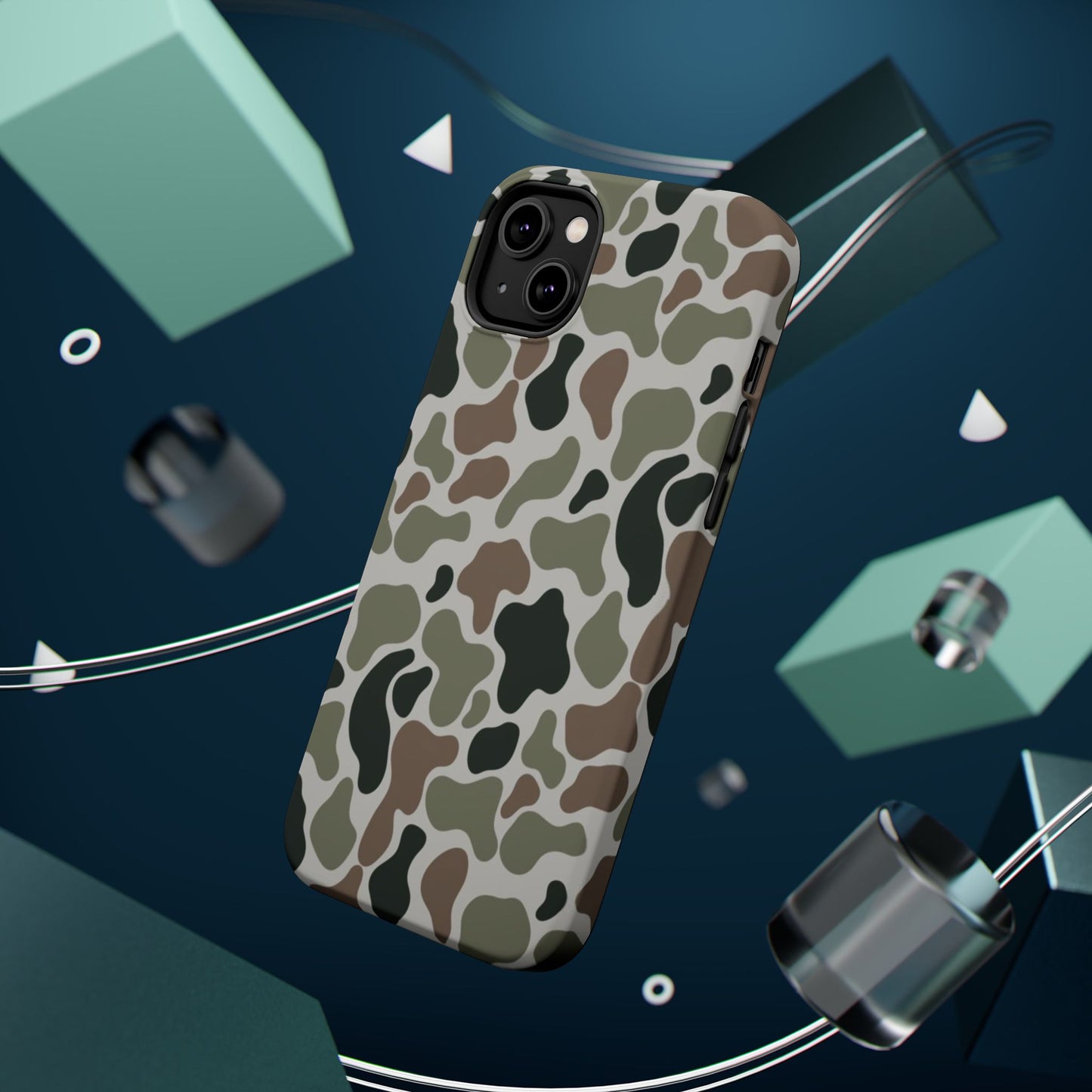 Camouflage Magnetic Impact-Resistant Phone Case