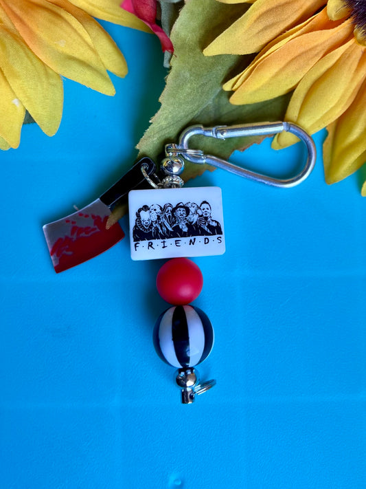 Spooky Friends Keychain