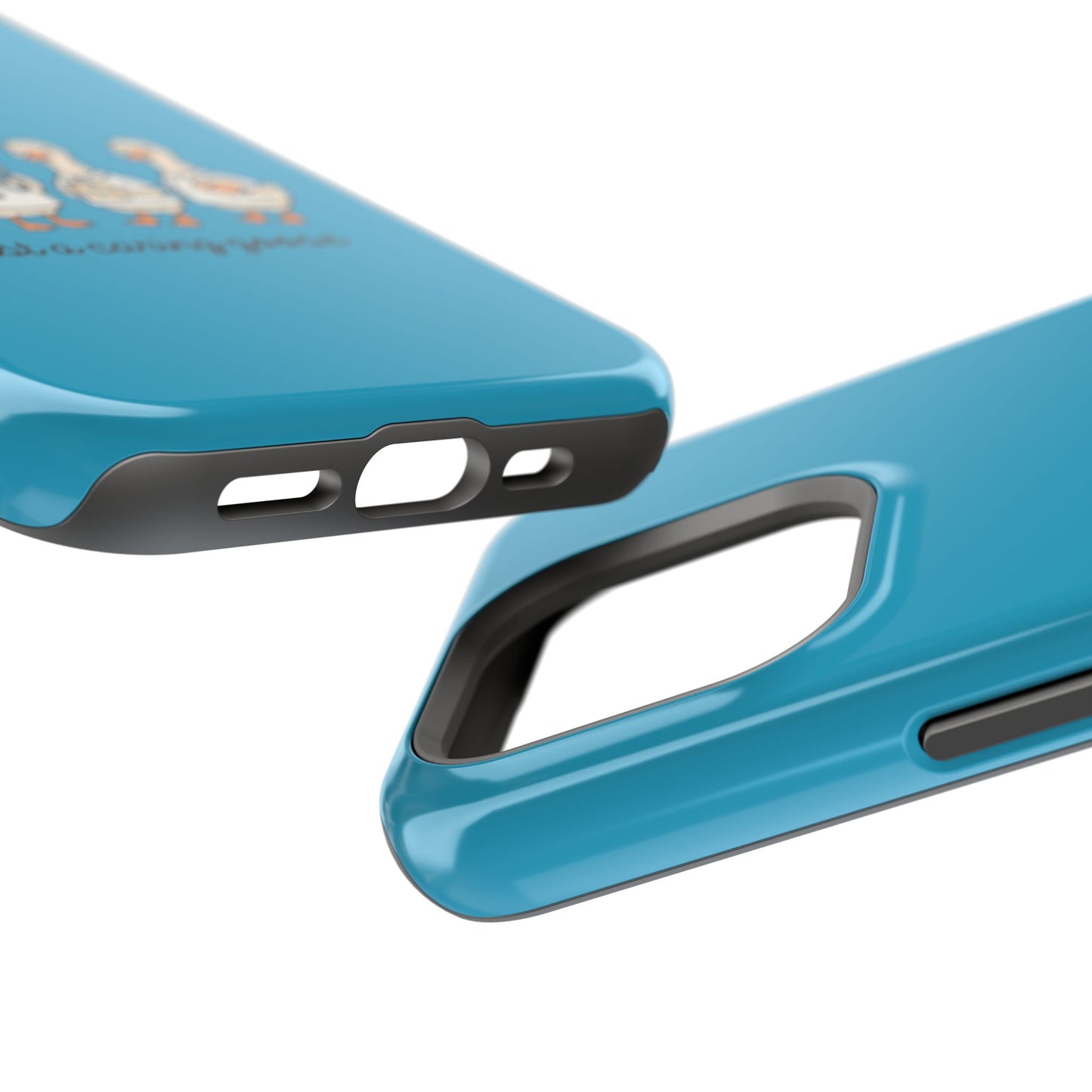 Cute Caring Geese Magnetic Impact Case — 'just a caring goose' Protective Phone Cover