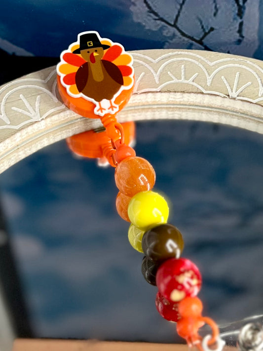 Turkey badge reel