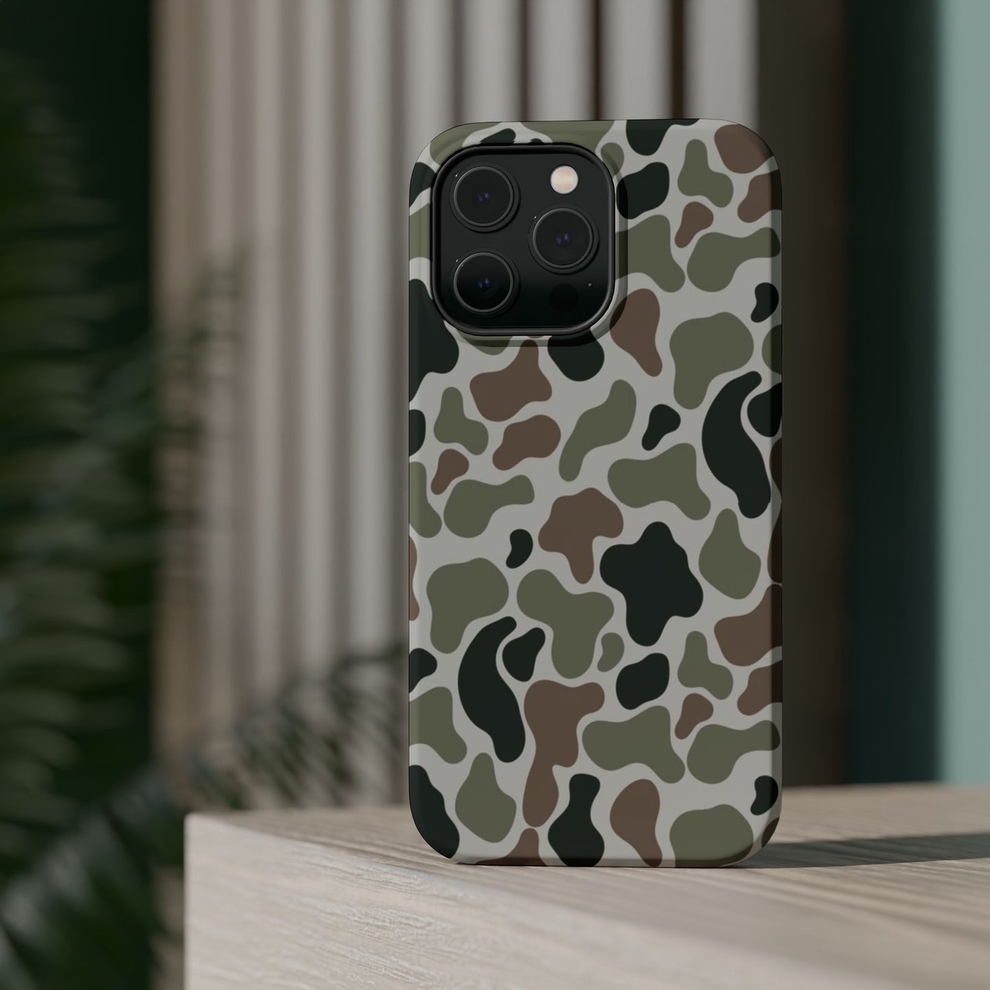 Camouflage Magnetic Impact-Resistant Phone Case
