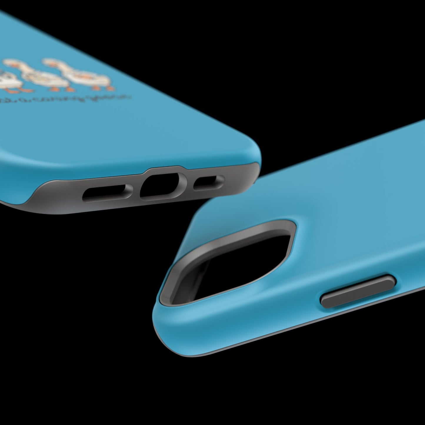 Cute Caring Geese Magnetic Impact Case — 'just a caring goose' Protective Phone Cover
