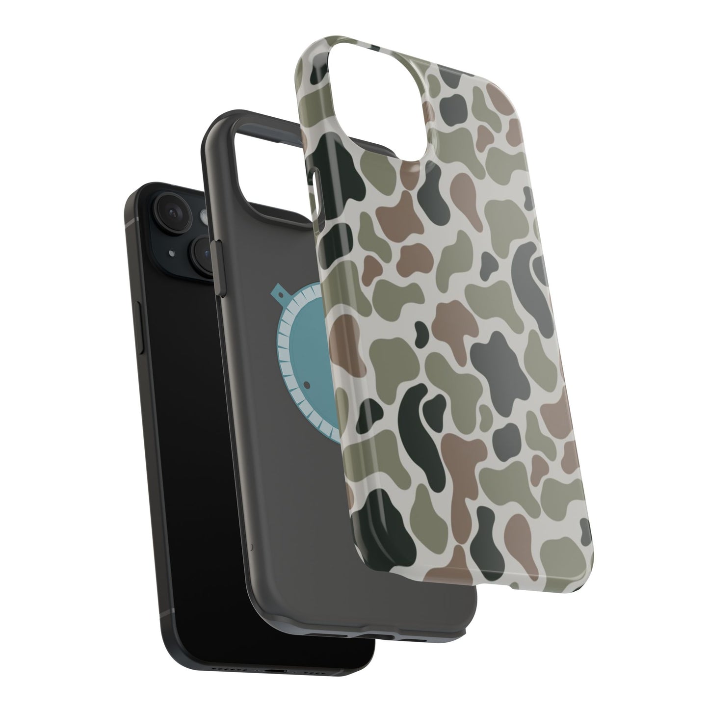 Camouflage Magnetic Impact-Resistant Phone Case