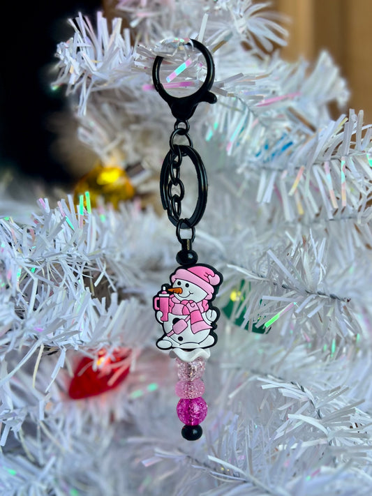 Snowman Keychain