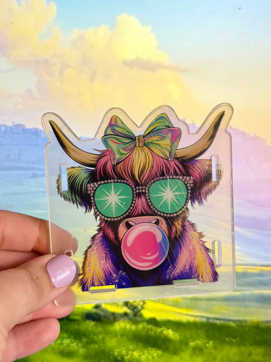 Bubblegum cow pen box