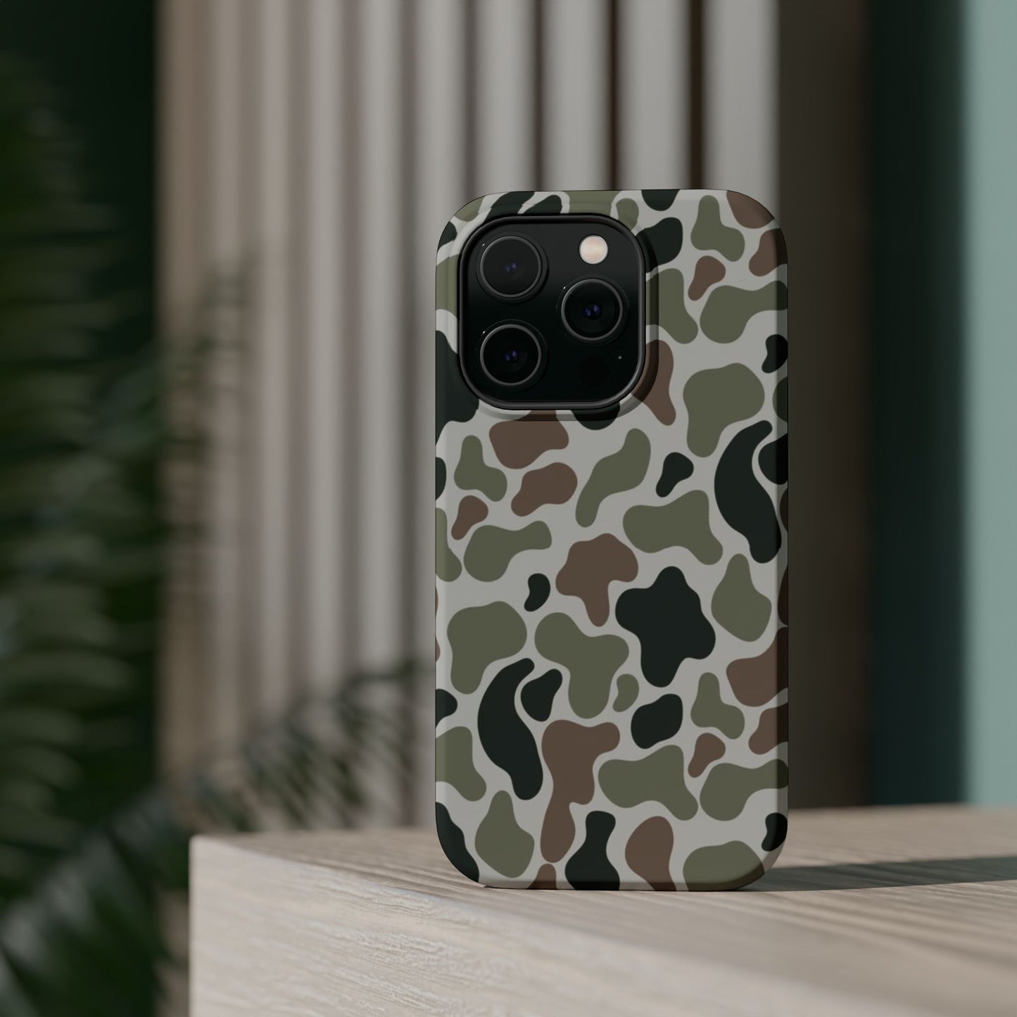 Camouflage Magnetic Impact-Resistant Phone Case