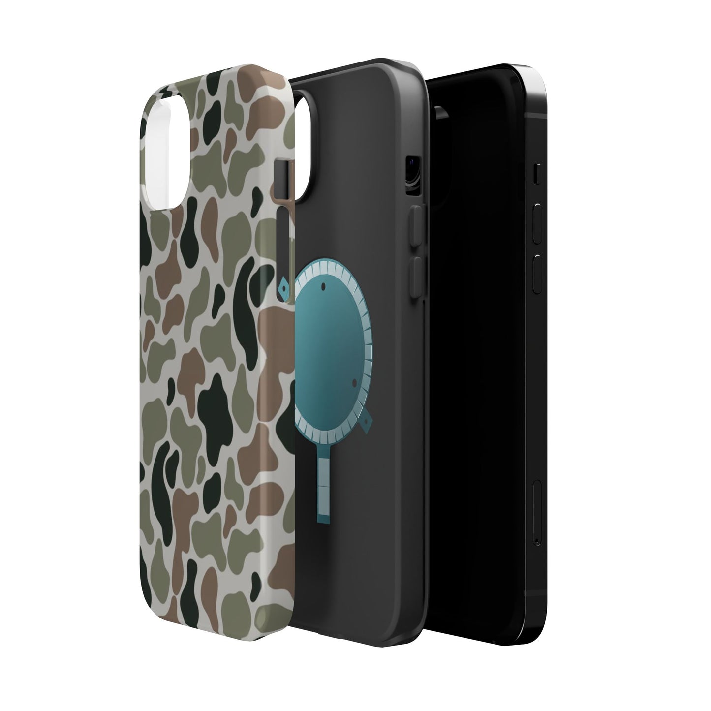 Camouflage Magnetic Impact-Resistant Phone Case