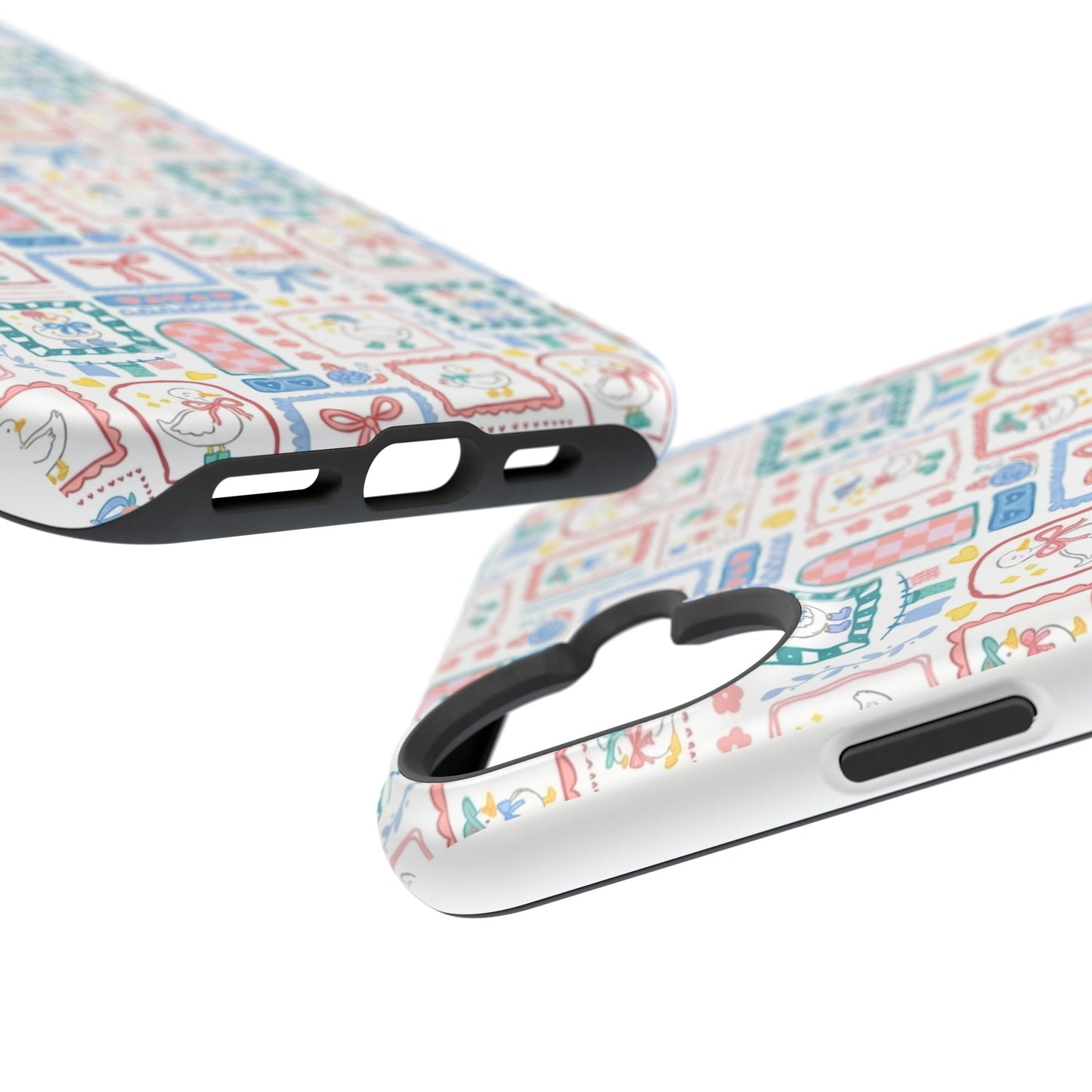 Floral Patchwork Magnetic Impact Phone Case