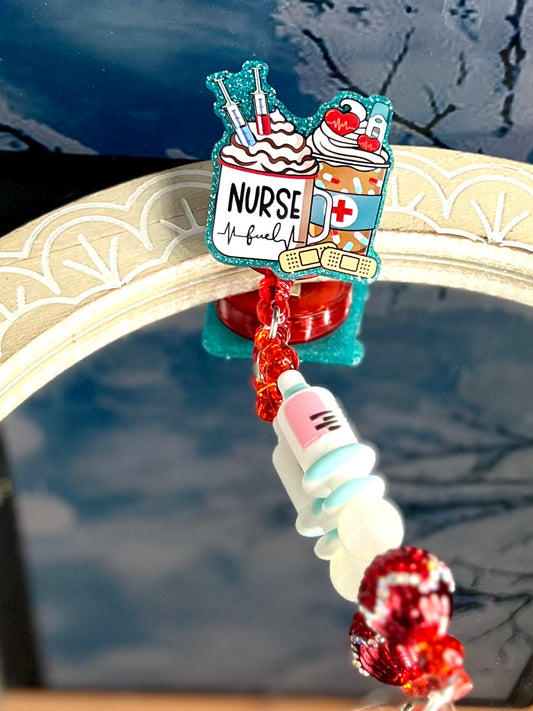 Nurse badge reel