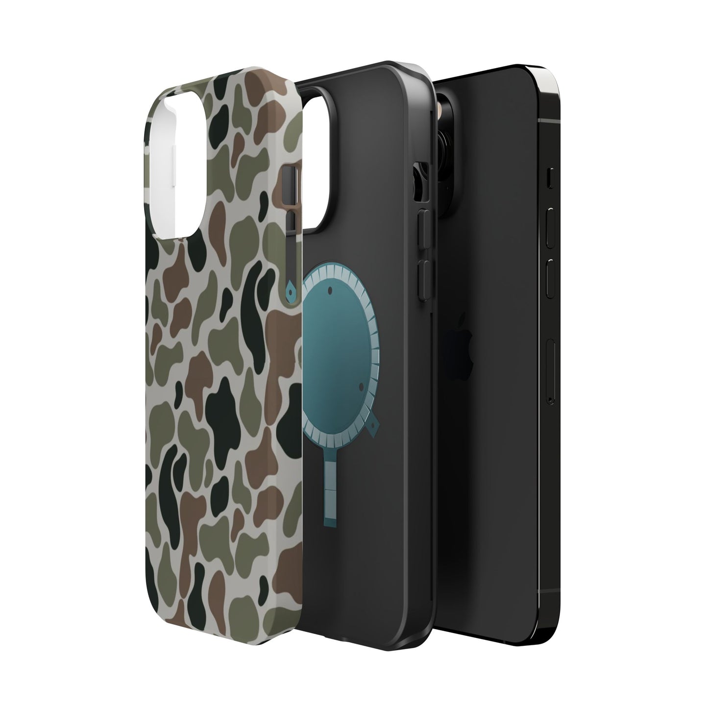 Camouflage Magnetic Impact-Resistant Phone Case