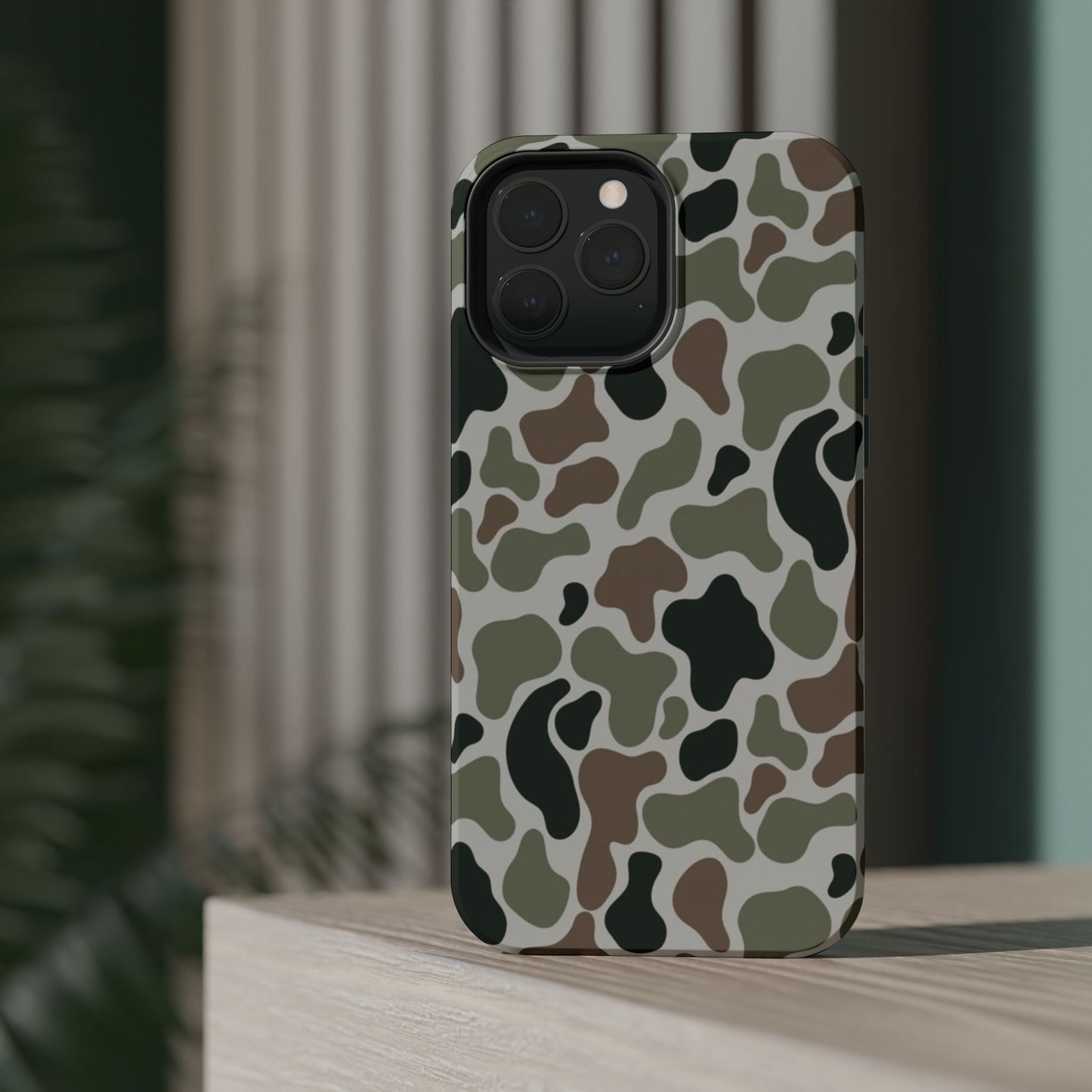Camouflage Magnetic Impact-Resistant Phone Case
