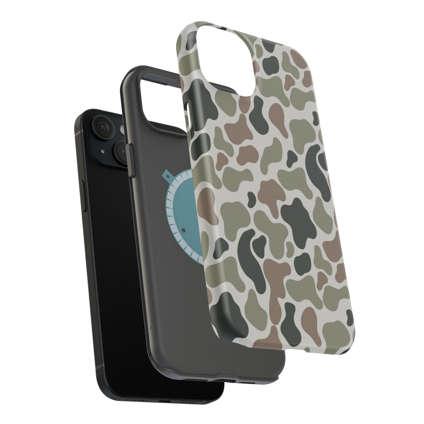 Camouflage Magnetic Impact-Resistant Phone Case