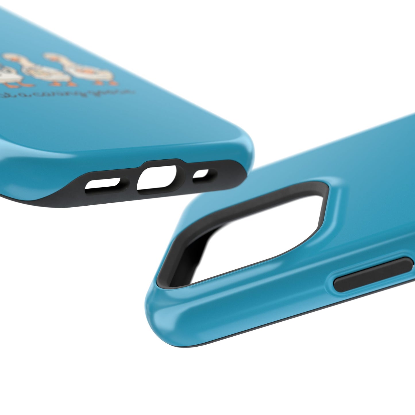 Cute Caring Geese Magnetic Impact Case — 'just a caring goose' Protective Phone Cover