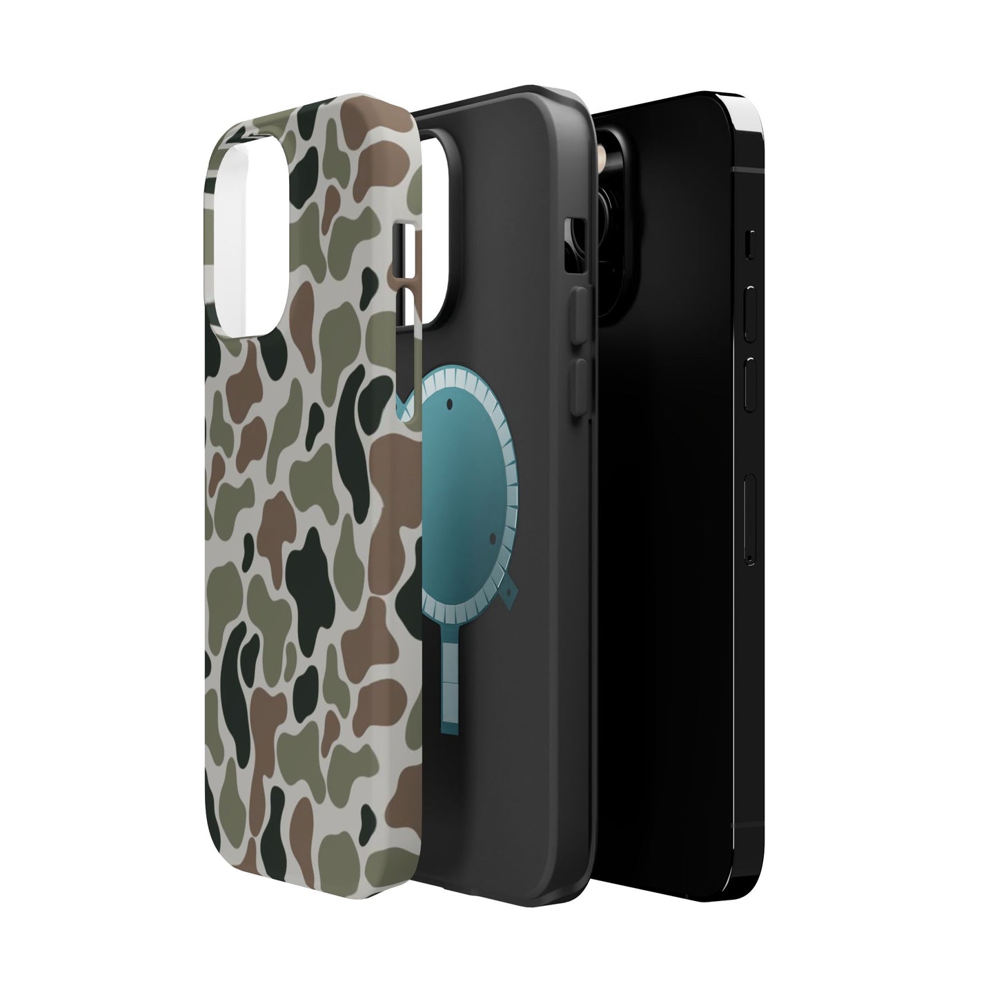 Camouflage Magnetic Impact-Resistant Phone Case