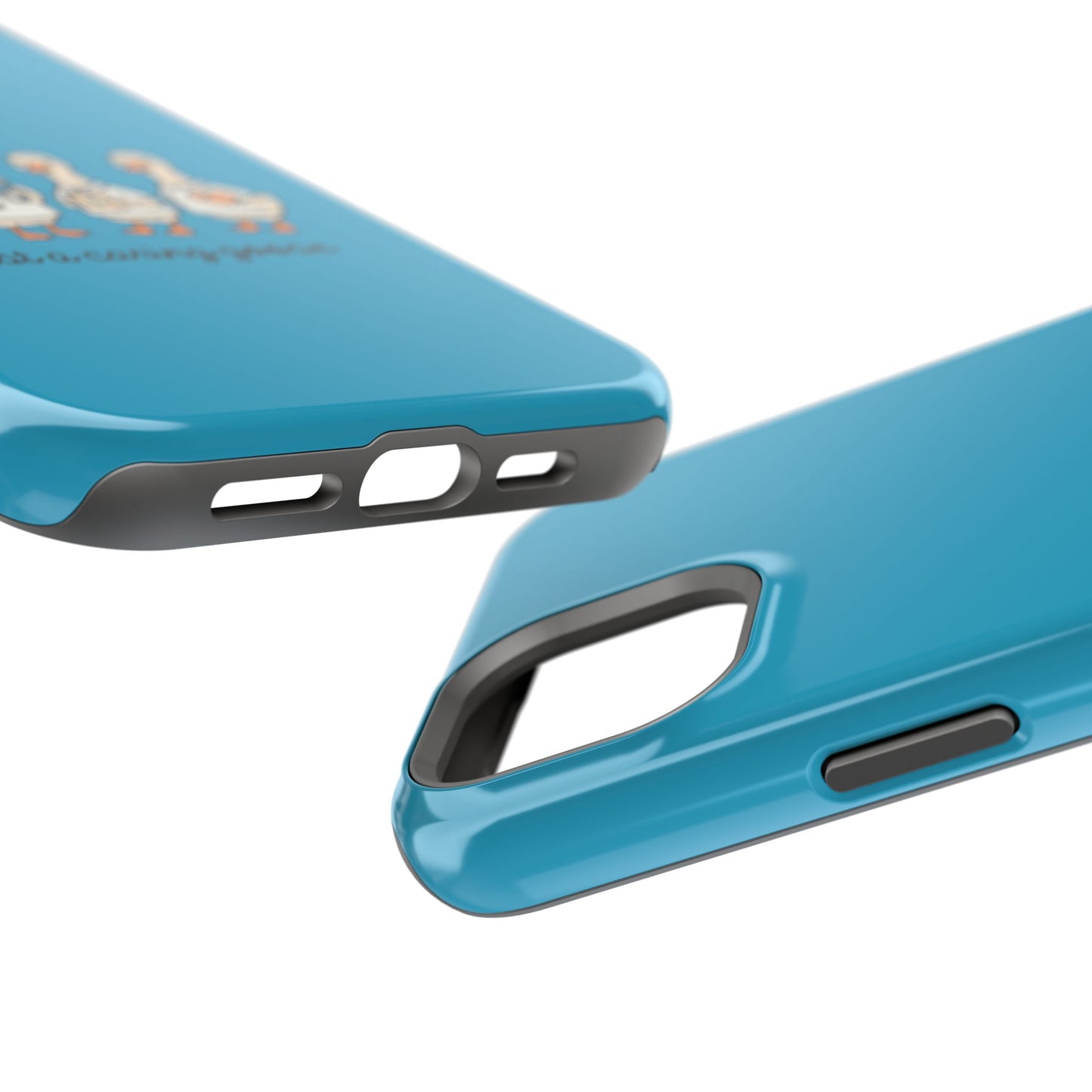 Cute Caring Geese Magnetic Impact Case — 'just a caring goose' Protective Phone Cover