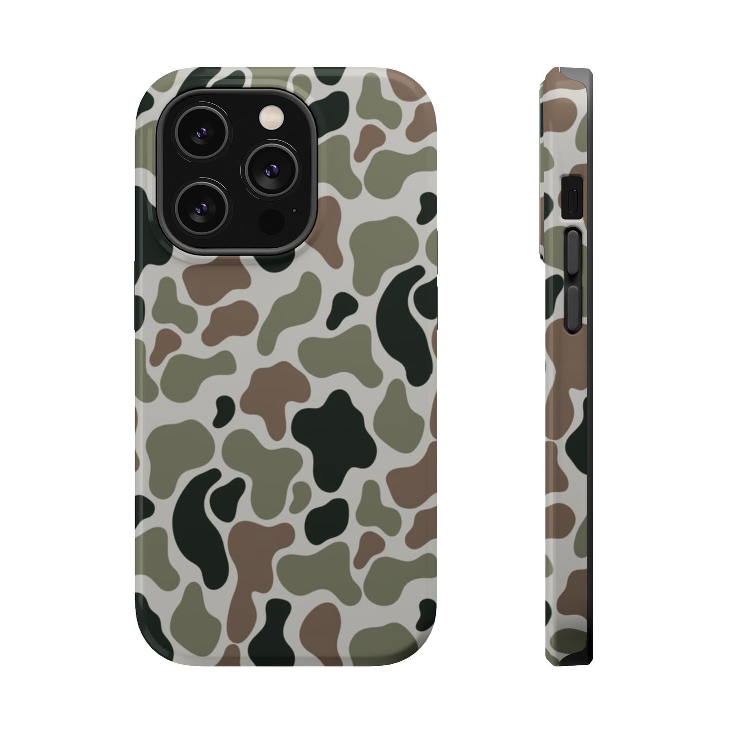 Camouflage Magnetic Impact-Resistant Phone Case