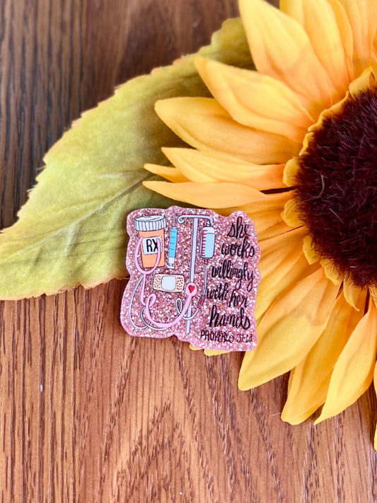 Proverbs 31:13 Magnet