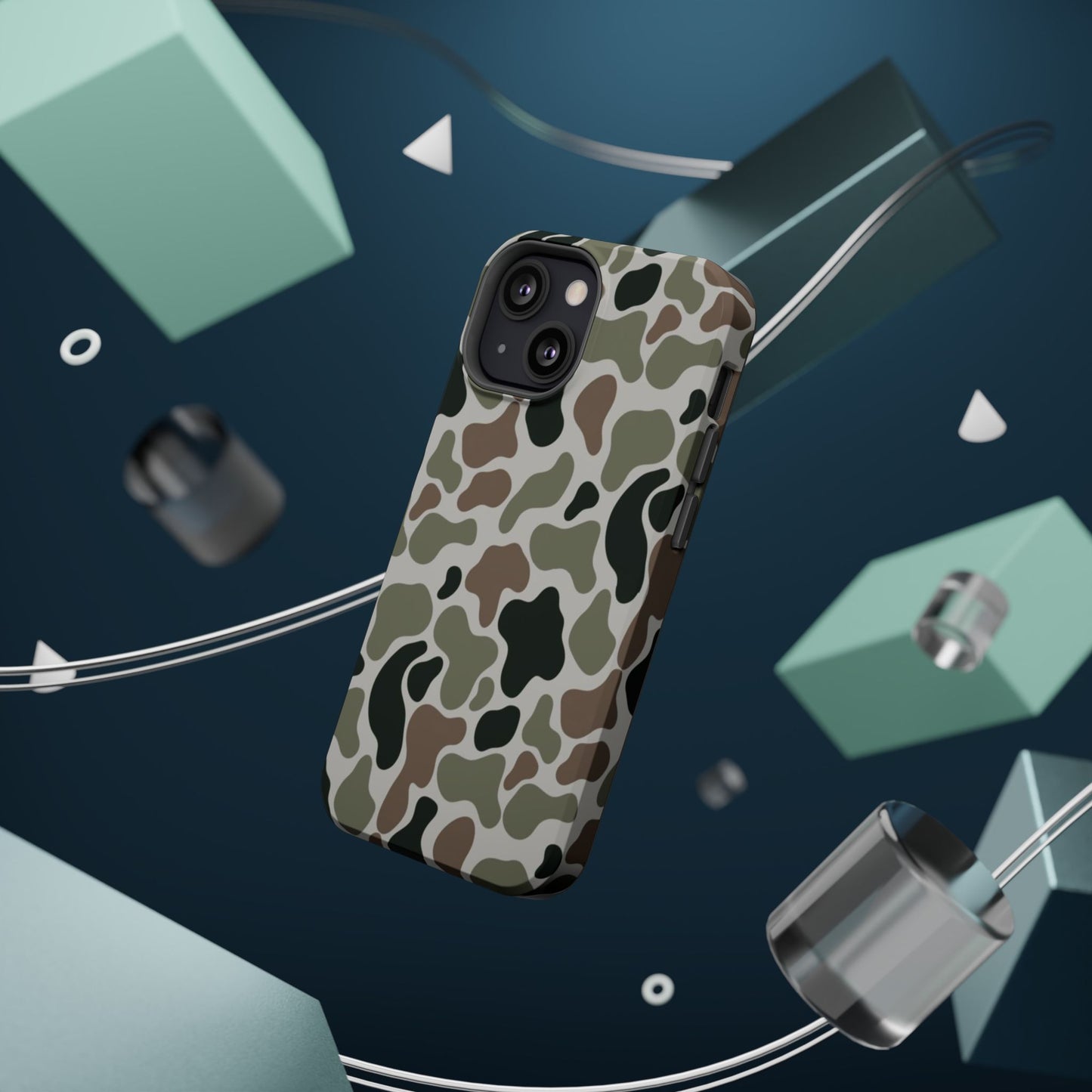 Camouflage Magnetic Impact-Resistant Phone Case