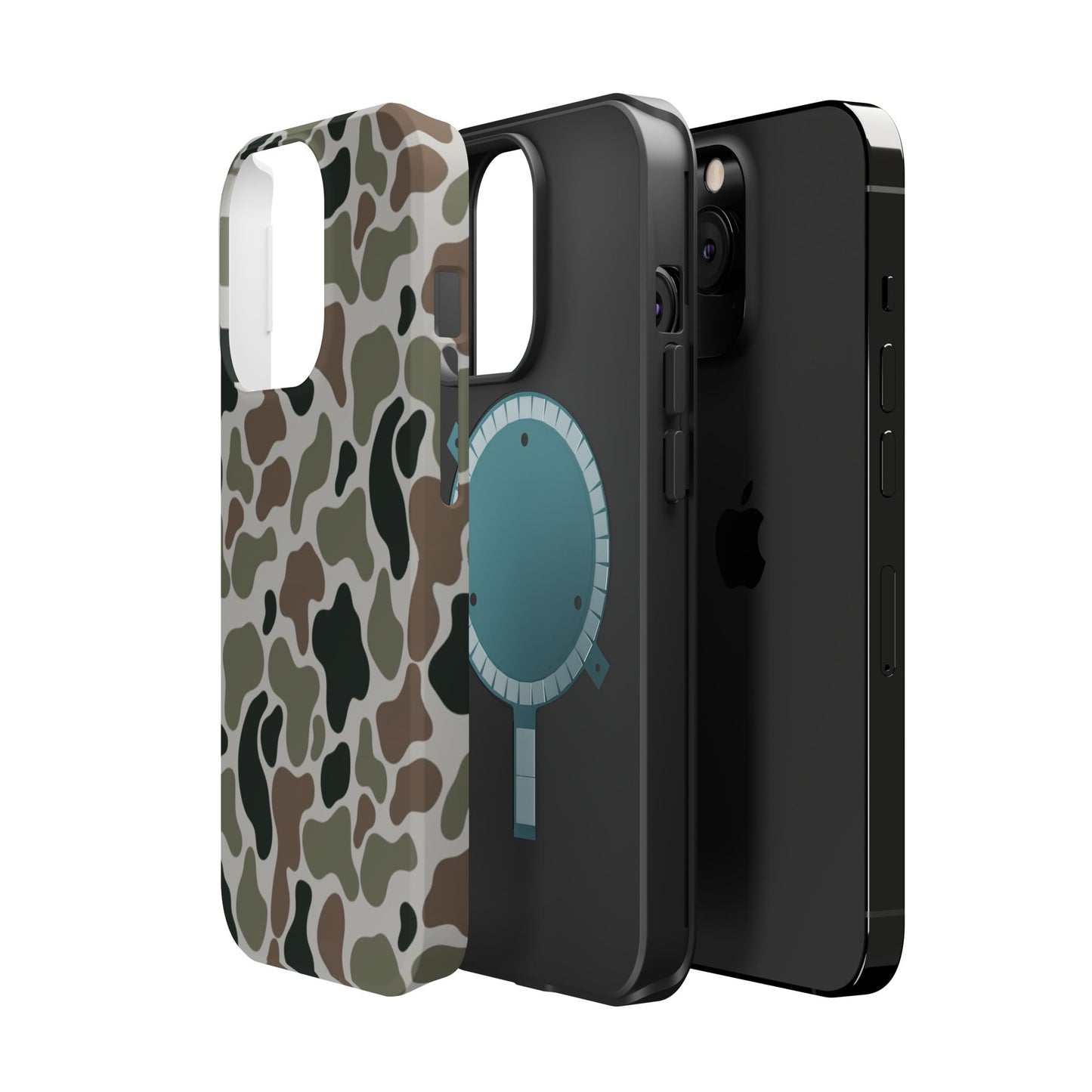 Camouflage Magnetic Impact-Resistant Phone Case