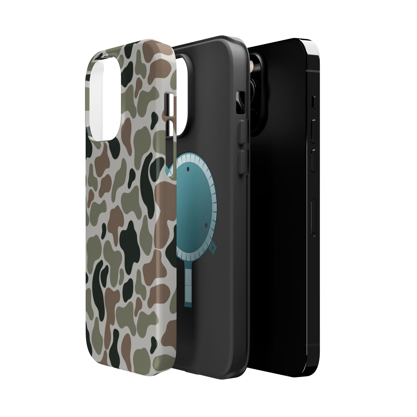 Camouflage Magnetic Impact-Resistant Phone Case