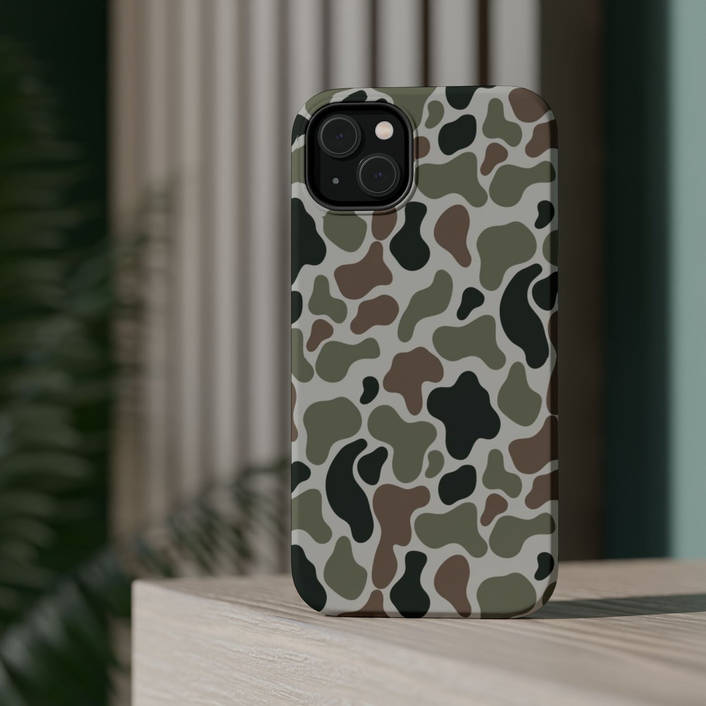 Camouflage Magnetic Impact-Resistant Phone Case