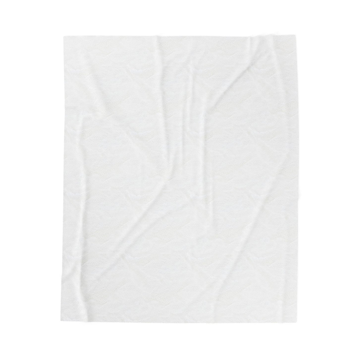 Velveteen Plush Blanket — Lavender Script 'Dahlia' Personalized Throw