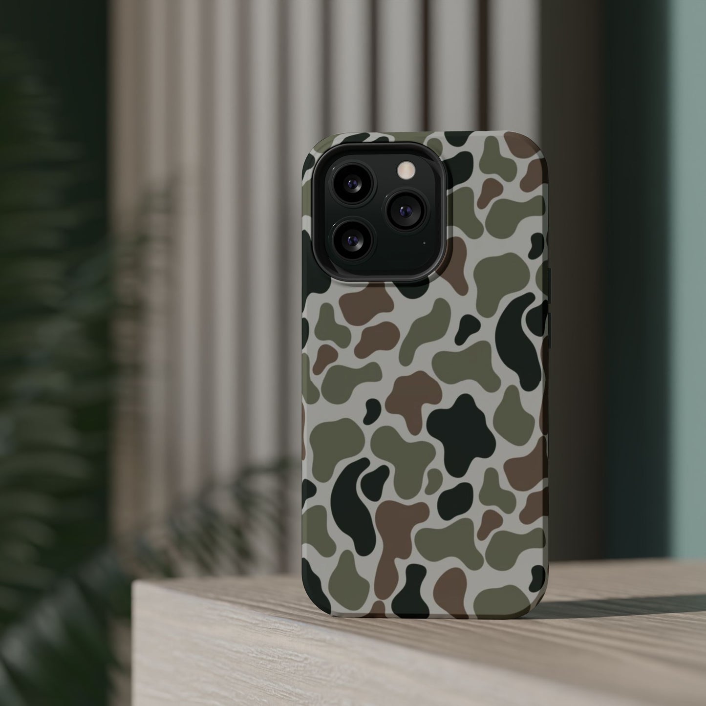 Camouflage Magnetic Impact-Resistant Phone Case