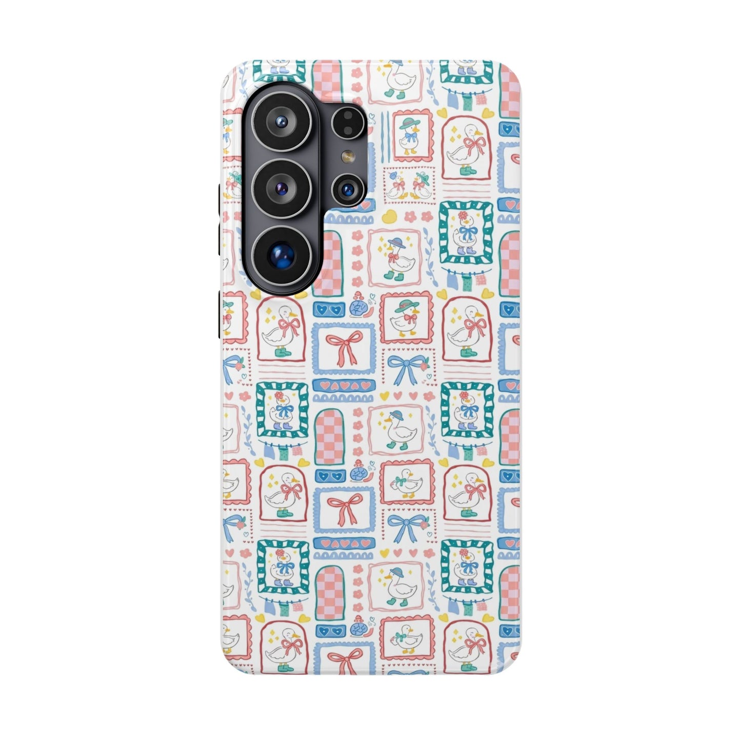 Floral Patchwork Magnetic Impact Phone Case